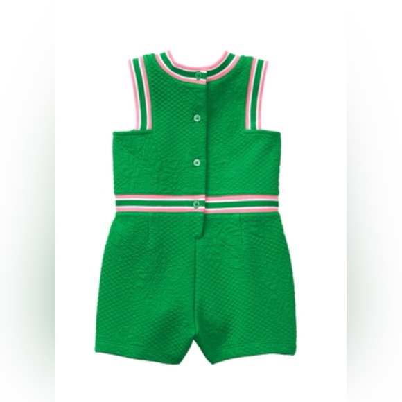 Green Sleeveless Toddler Outfit - Picture 5 of 11